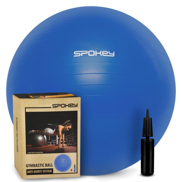 Spokey FITBALL gymbal 75 cm blauw