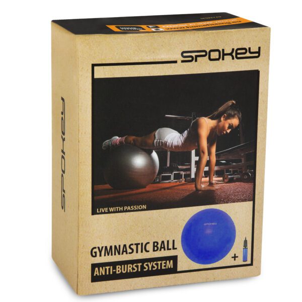 Spokey FITBALL gymbal 75 cm blauw