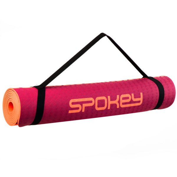Fitnessmat Spokey Mandala roze rood