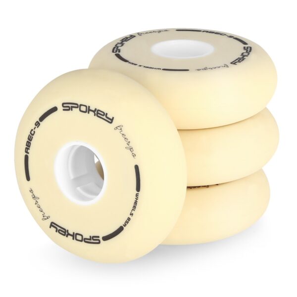 Creme inline skate wielen 80 mm