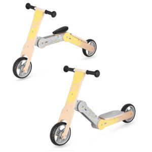 Loopfiets en scooter 2in1 Spokey WOO-RIDE