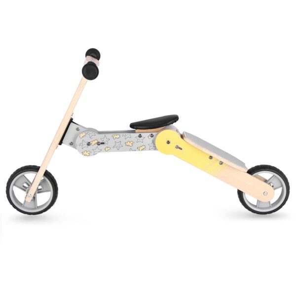 Loopfiets en scooter 2in1 Spokey WOO-RIDE