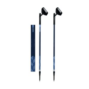 Verstelbare Nordic Walking stokken zwart Verstelbare Nordic Walking stokken zwart