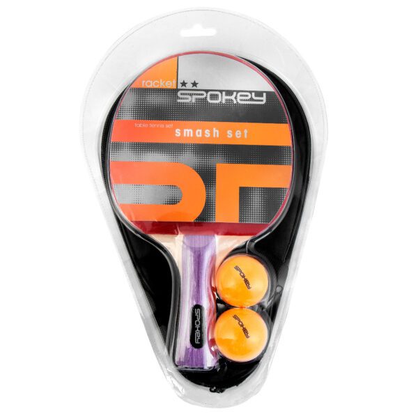 Spokey Smash Set tafeltennis rood/zwart