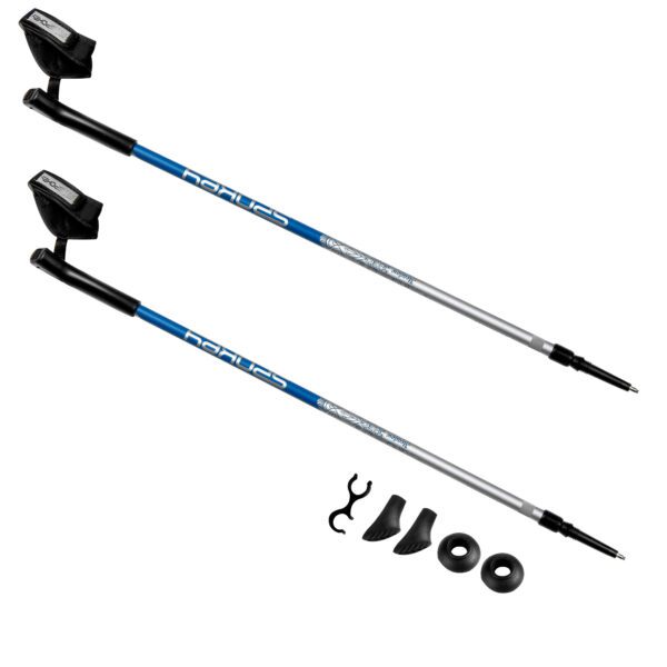 Spokey Meadow II Nordic Walking stokken blauw 105-135 cm