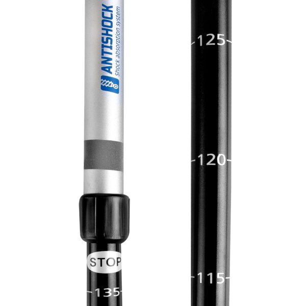 Spokey Meadow II Nordic Walking stokken blauw 105-135 cm