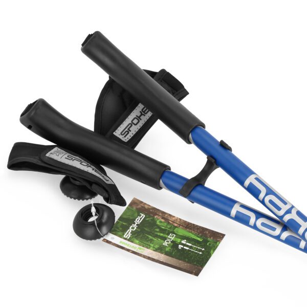 Spokey Meadow II Nordic Walking stokken blauw 105-135 cm