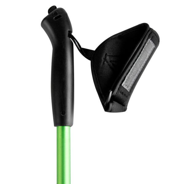 Spokey Meadow II Nordic walking stokken groen/zwart 105-135 cm