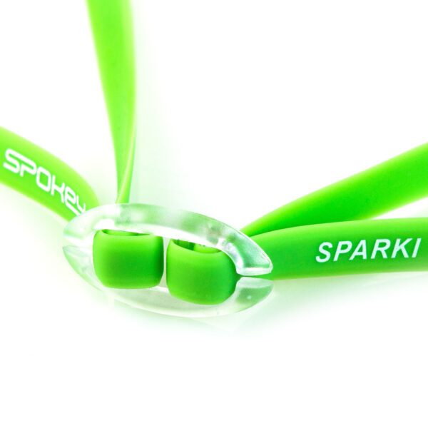 Spokey SPARKI groene zwembril met dubbele band