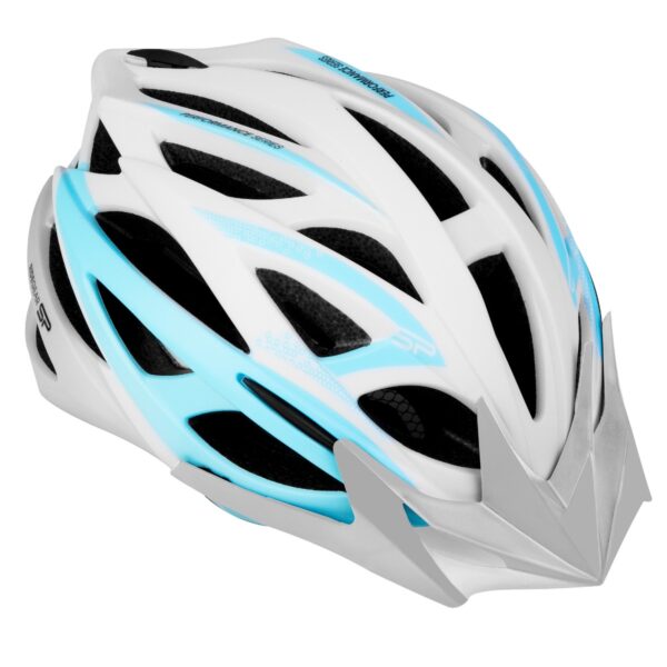 Fietshelm voor dames - Spokey Femme - Wit / Blauw