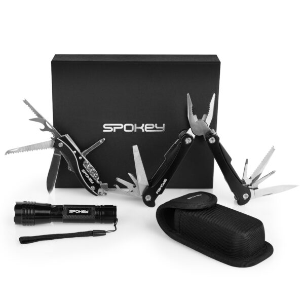 Multitool set Spokey BOLD zwart