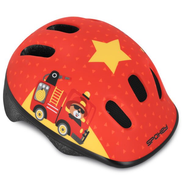 Kinderhelm Spokey FUN rood 200g