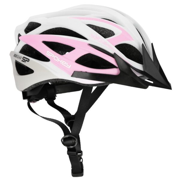 Fietshelm - Spokey Femme (Wit / Roze)