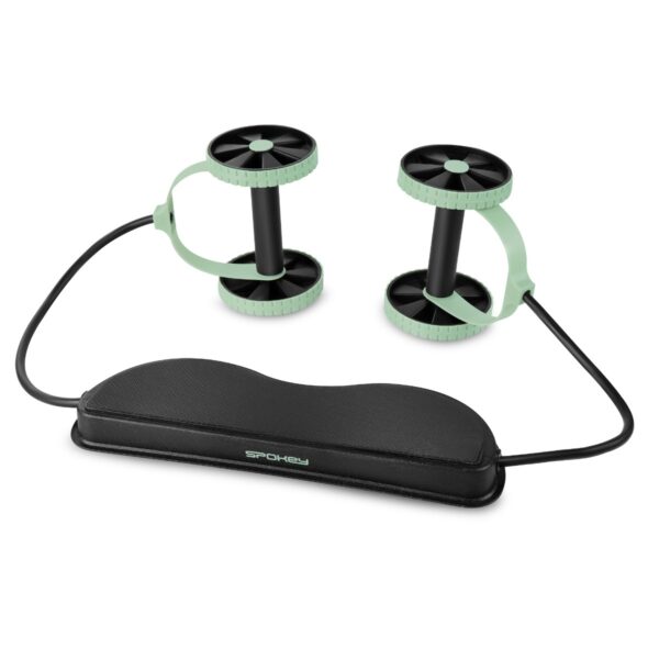 Multifunctioneel fitnessapparaat 2in1 zwart/groen