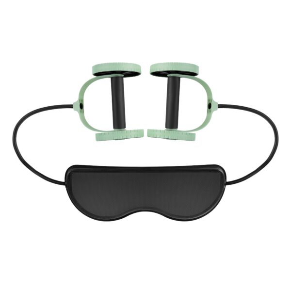 Multifunctioneel fitnessapparaat 2in1 zwart/groen