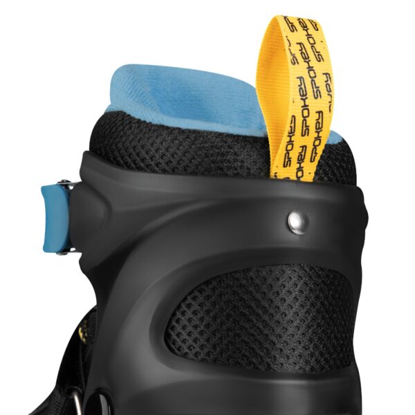 Verstelbare schaatsen 4in1 - Spokey QUATTRO - Zwart / Donkerblauw - Maat 34-37