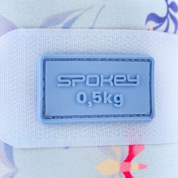 Verstelbare enkel- en polsgewichten - 2x 0,5 kg - Spokey the Bloom Form (print)