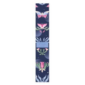Weerstandsband - Elastische band - Drie weerstandsniveaus (20 / 25 / 30 kg) - 32x5 cm - Blauw met bloemenpatroon - Spokey THE BLOOM