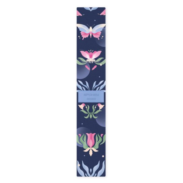 Spokey THE BLOOM elastische band zwart 32x5 cm