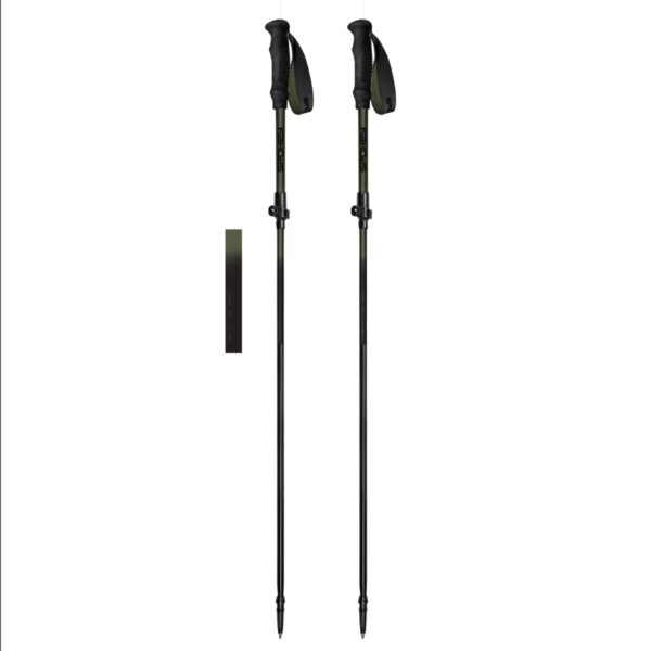 Wandelstokken - zwart - 115-135 cm - Spokey TERRA