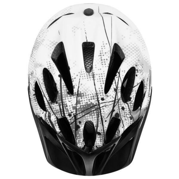 Spokey Checkpoint Fietshelm - Fietshelm Heren Racefiets - Wit / Grijs (55-61 cm)
