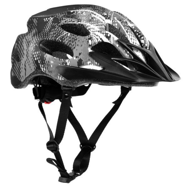 Spokey Checkpoint Fietshelm – Fietshelm Heren Racefiets – Grijs / Zwart (55-61 cm)