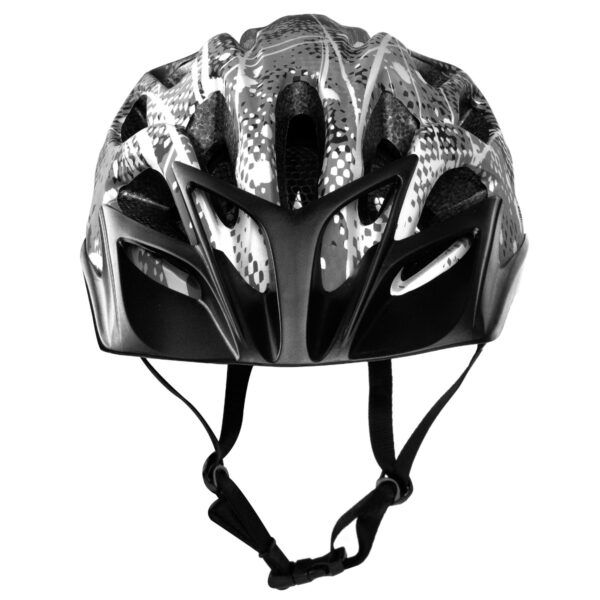Spokey Checkpoint Fietshelm – Fietshelm Heren Racefiets – Grijs / Zwart (55-61 cm)