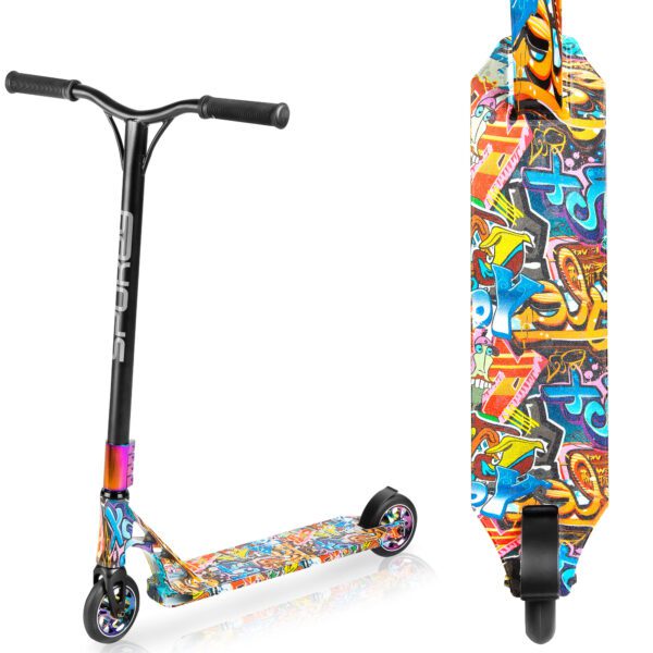 Stuntstep - Spokey Chameleon met grafitti print