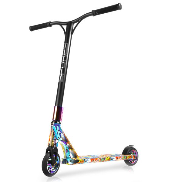 Stuntstep - Spokey Chameleon met grafitti print