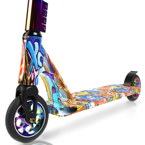 Stuntstep - Spokey Chameleon met grafitti print
