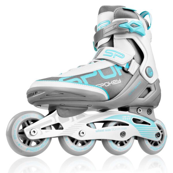 Spokey Prime skeelers crème turquoise 37