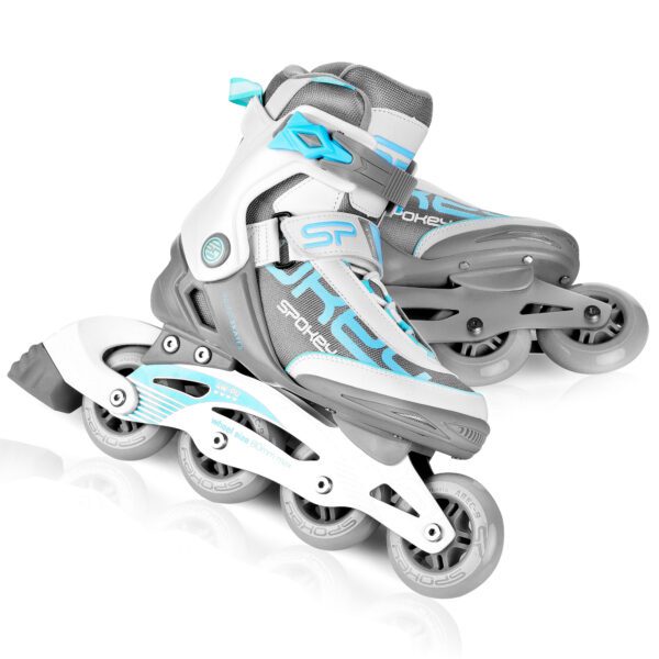 Spokey Prime skeelers crème turquoise 37