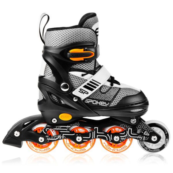 Inline skates - Zwart / Oranje - Maat 38 t/m 42 - Spokey ARYA