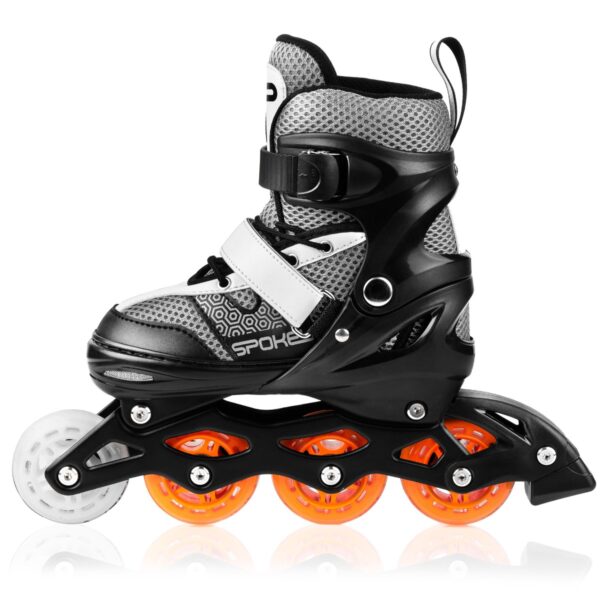 Inline skates - Zwart / Oranje - Maat 38 t/m 42 - Spokey ARYA