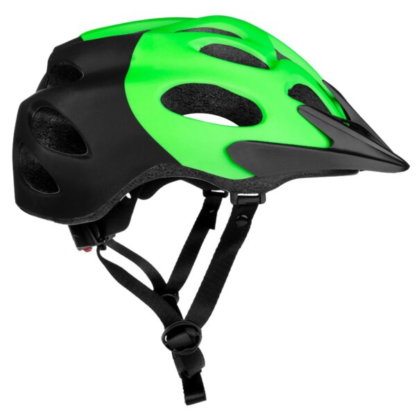 Spokey Checkpoint Fietshelm – Fietshelm voor Racefiets – Groen / Zwart (55-61 cm)