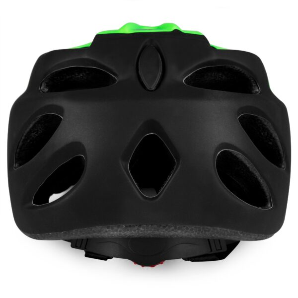 Spokey Checkpoint Fietshelm – Fietshelm voor Racefiets – Groen / Zwart (55-61 cm)
