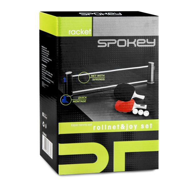 Tafeltennis set Spokey ROLL JOY zwart/rood