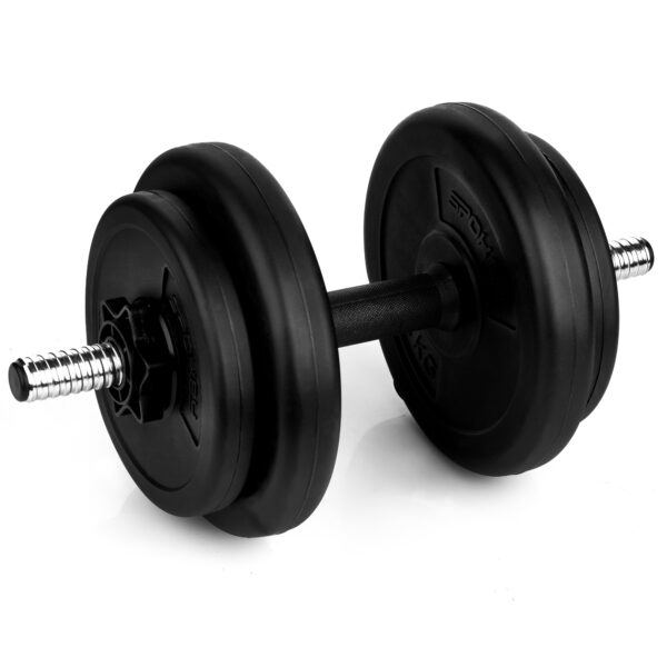 Spokey GROUT SET dumbbell 7,5 kg zwart