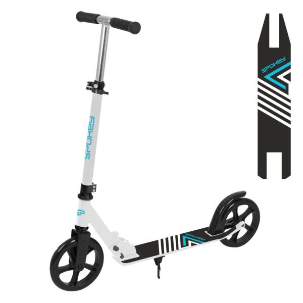 Spokey AYAS scooter creme blauw 200 mm
