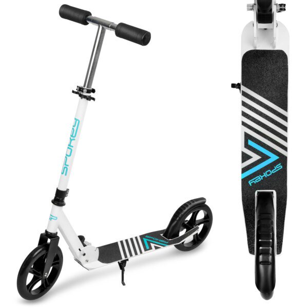 Spokey AYAS scooter creme blauw 200 mm