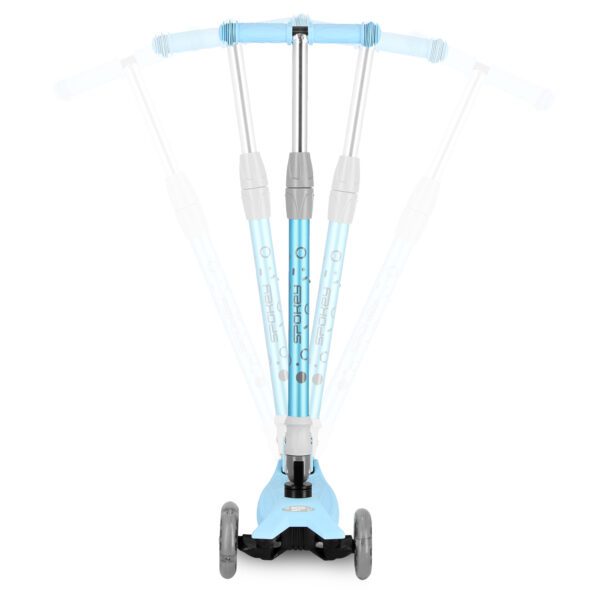 Kinder Step met 3 wielen - Licht blauw - Spokey PLIER