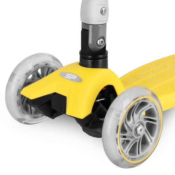 Kinderstep met 3 wielen - Geel - Spokey PLIER