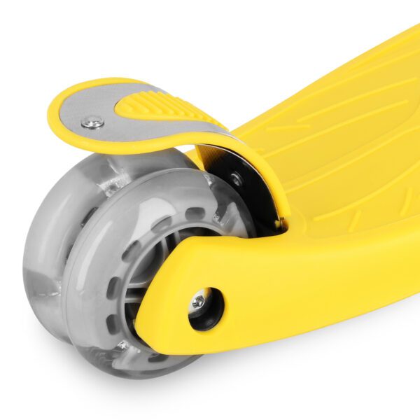 Kinderstep met 3 wielen - Geel - Spokey PLIER