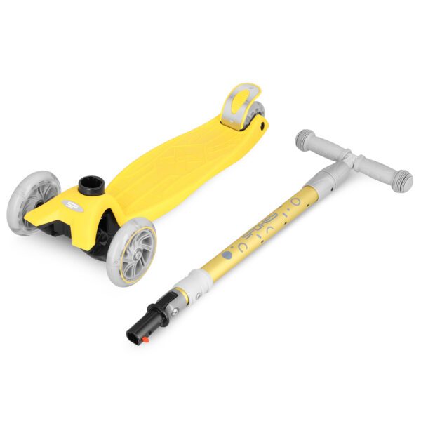 Kinderstep met 3 wielen - Geel - Spokey PLIER