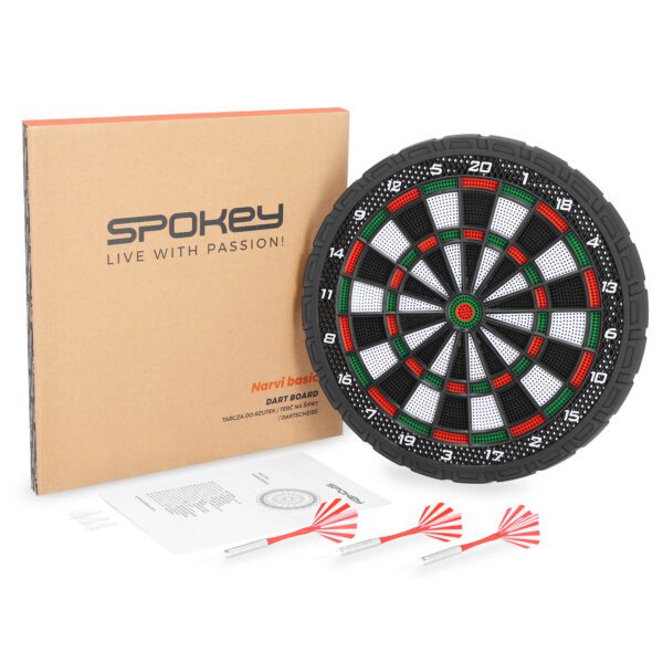 Spokey NARVI BASIC dartbord met 3 darts