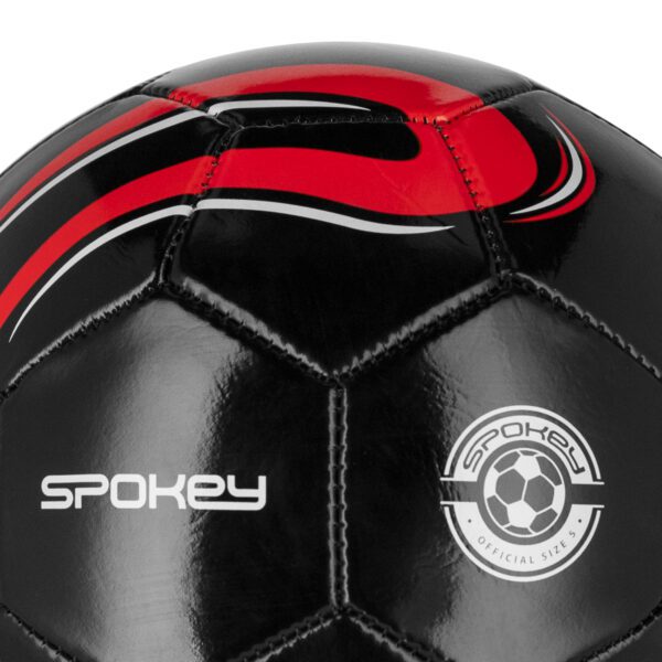 Spokey MERCURY voetbal zwart-rood 32 panels