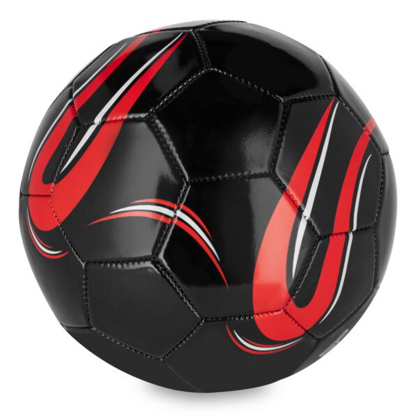 Spokey MERCURY voetbal zwart-rood 32 panels