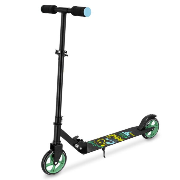 Kinder Step - Zwart - ABEC-7 - 145mm / 82A - Spokey Notus