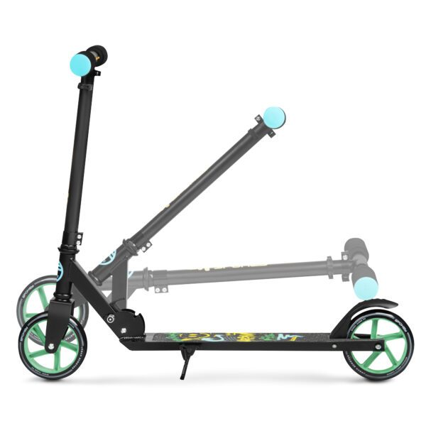Kinder Step - Zwart - ABEC-7 - 145mm / 82A - Spokey Notus