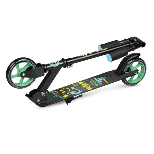Kinder Step - Zwart - ABEC-7 - 145mm / 82A - Spokey Notus